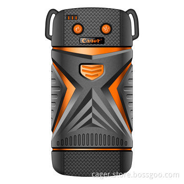 Cager 5600mAh LED Torch Waterproof Power Bank